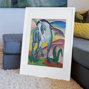 Caballo Azul de Franz Marc, Arte Antiguo Fino