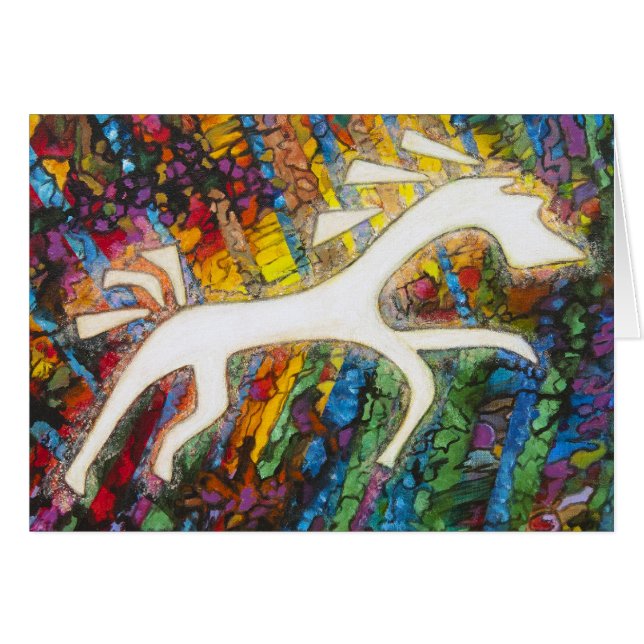 Caballo blanco (Anverso (Horizontal))