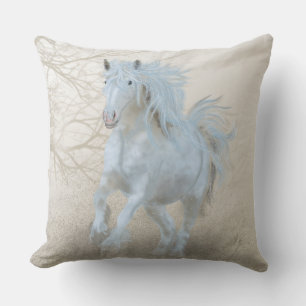 Caballo blanco - almohada