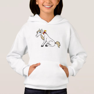 Caballo blanco de la acción de gracias con las