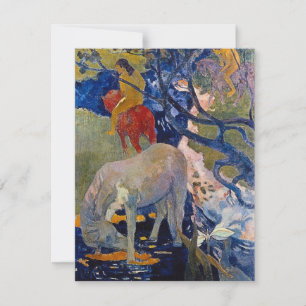 Caballo Blanco de Paul Gauguin