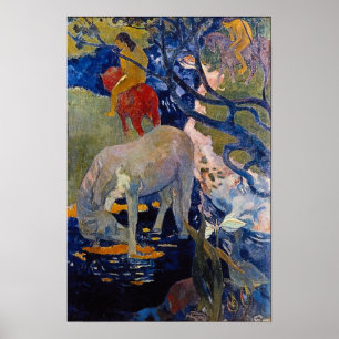 Caballo Blanco de Paul Gauguin, Arte Antiguo Fino
