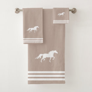 Caballo Blanco Personalizado y Tres Franjas en Bei