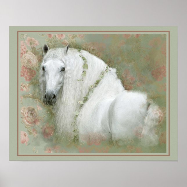 Caballo Blanco - Póster (Frente)