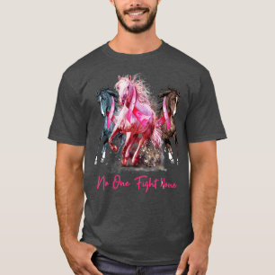 Caballo con camiseta para mujeres con conciencia s