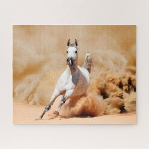 Caballo corriendo en la arena, Jigsaw Puzzle
