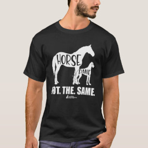 Caballo Dane No Es Lo Mismo, Camiseta Gran Danés,