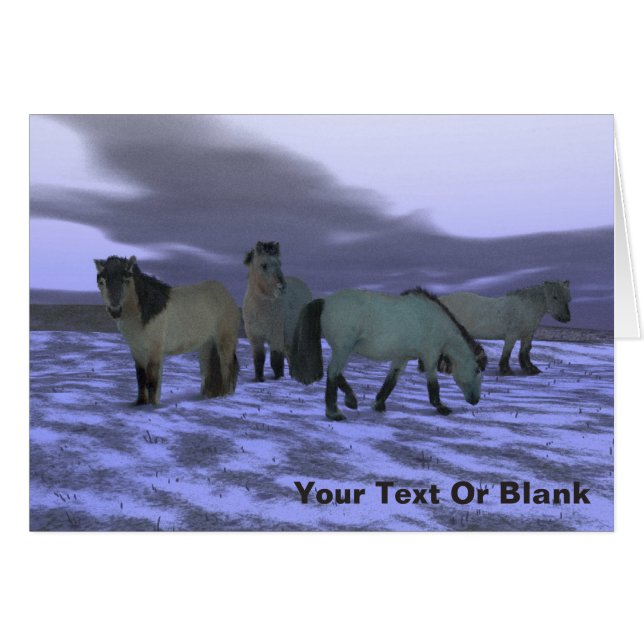 Caballo Dawn (Anverso (Horizontal))