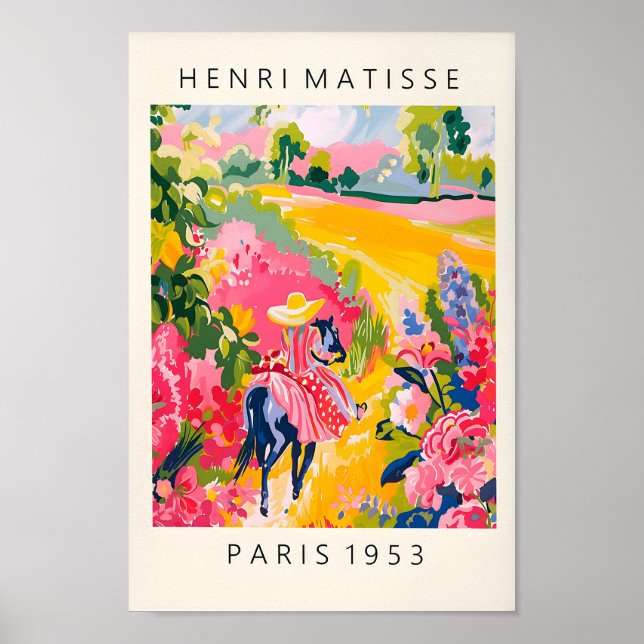 Caballo de arte mexicano, decoración campestre flo (Frente)