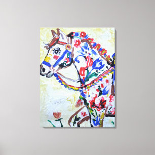Caballo de Arte Popular Caprichoso Expresionista