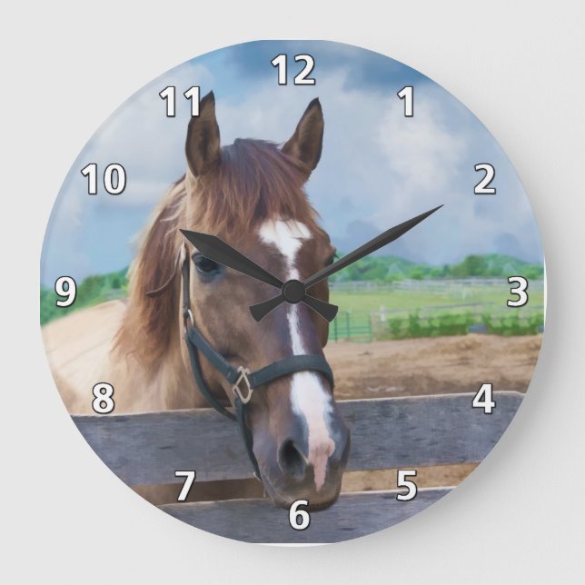 Caballo de Brown con el reloj del freno (Anverso)