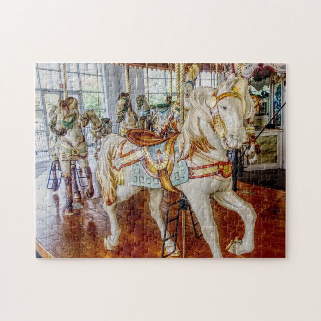 Caballo de Carouse — Rompecabezas (Horizontal)