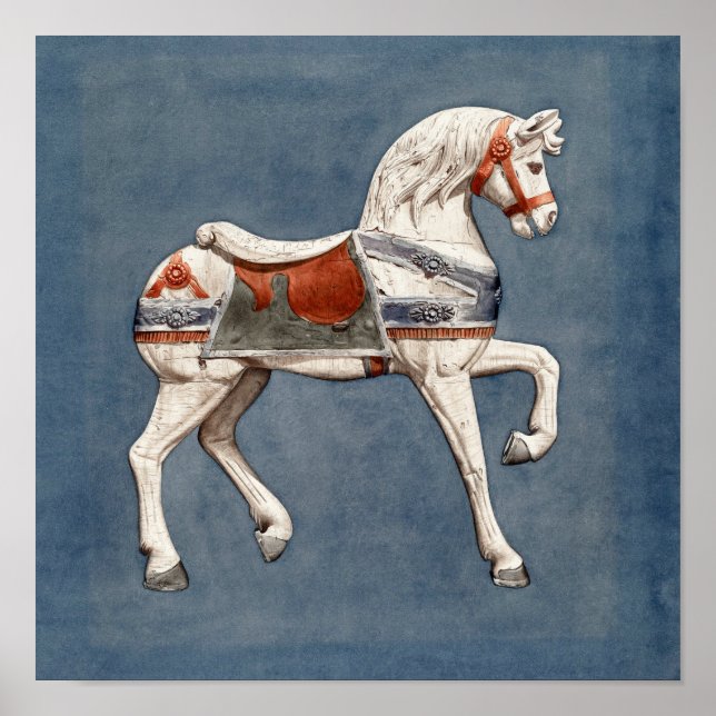 Caballo de Carrusel Henry Murphy Caballo de Arte V (Frente)