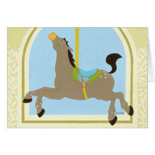 Caballo de carrusel por June Erica Vess