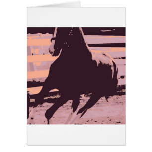 Caballo de Galloping de Arte Pop