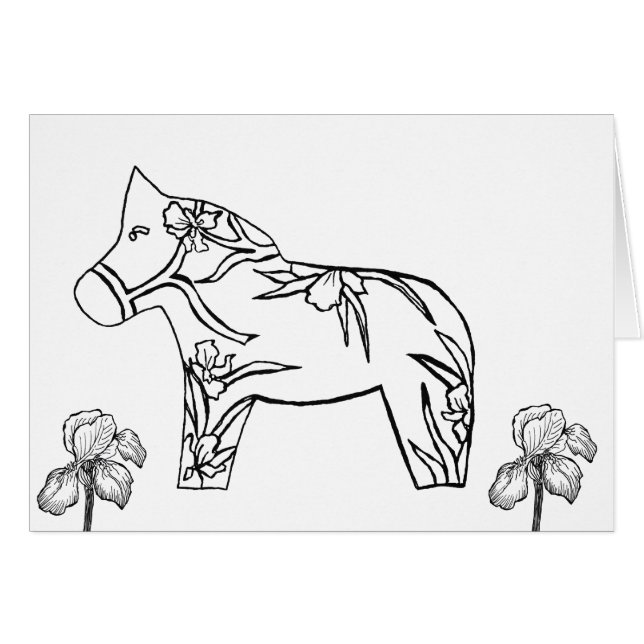 Caballo de Iris (Anverso (Horizontal))