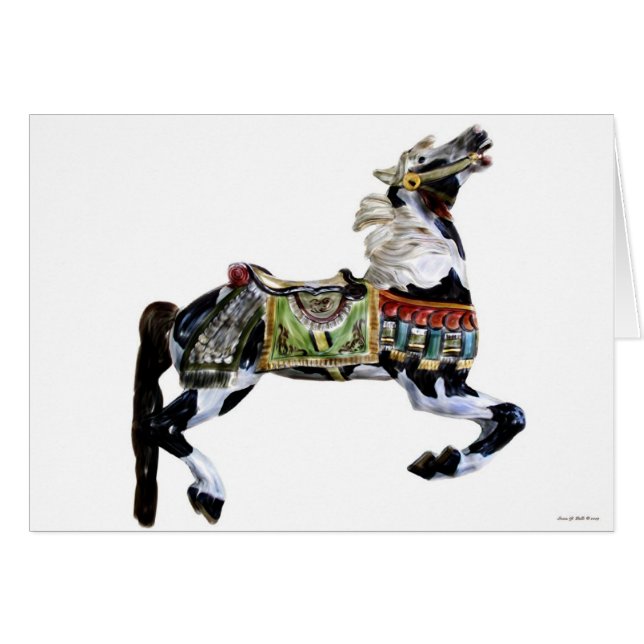 Caballo de la afición del carrusel (Anverso (Horizontal))