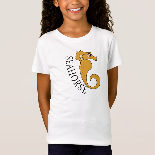 Caballo de mar - Camiseta de muñeca de bebé de Chi (Anverso)