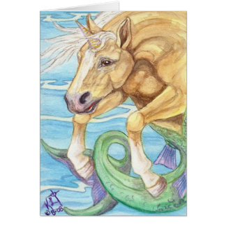 Caballo de mar del unicornio del Palomino