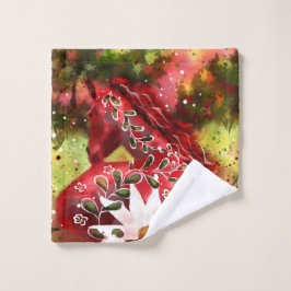 Caballo de margarita caprichoso en el campo Resume