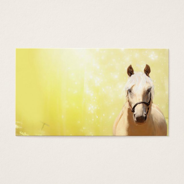Caballo de Palomino (Frente)
