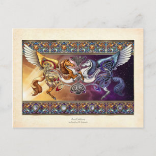 Caballo de Sol, postal de caballo de luna