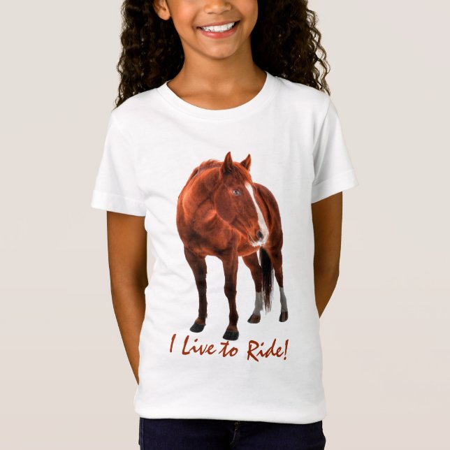 Caballo de Sorrel - Camisa del Diseñador de Equine (Anverso)