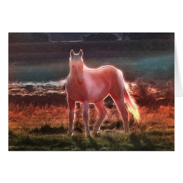 Caballo de sueño espiritual (Anverso (Horizontal))