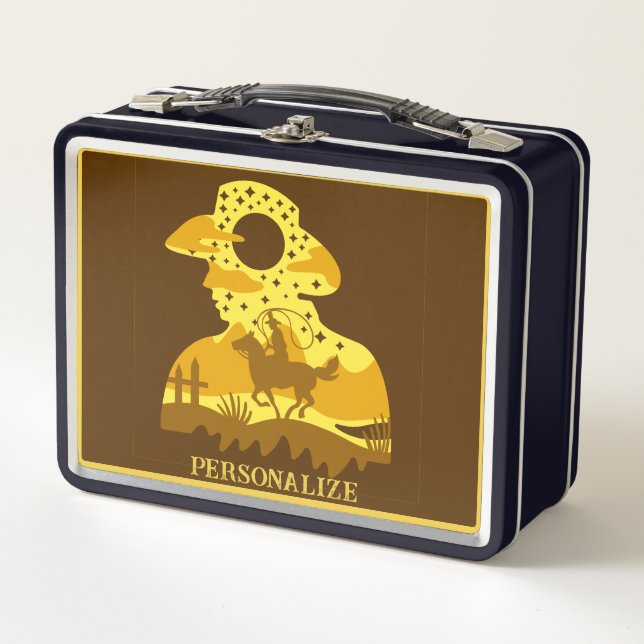 Caballo de Vaquero Occidental Lasso Salvaje Oeste  (Anverso)