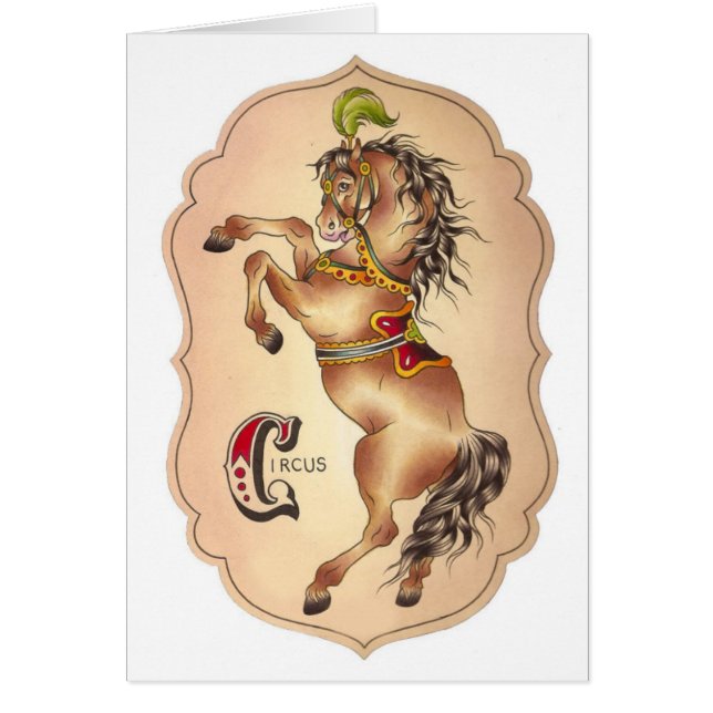 Caballo del circo (Frente)