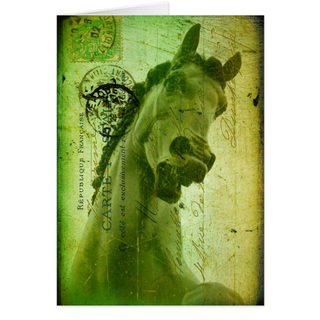 Caballo del Grunge Postal-Como (Frente)