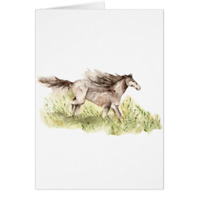 Caballo en marcha (Frente)