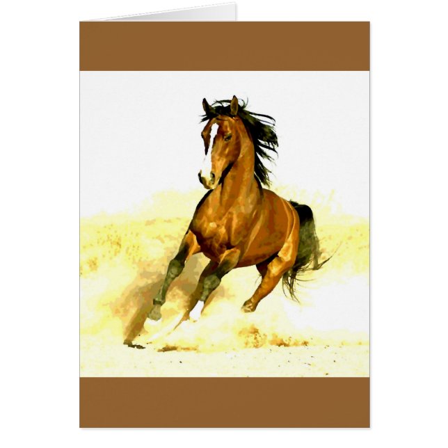 Caballo en marcha (Frente)