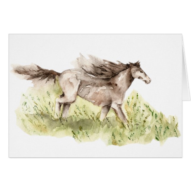Caballo en marcha (Anverso (Horizontal))