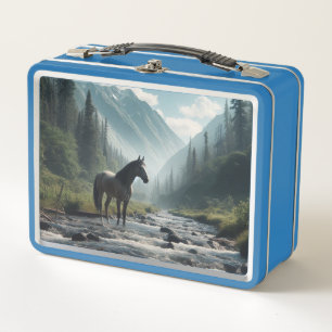 Caballo en Stream Metalizado Lunchbox