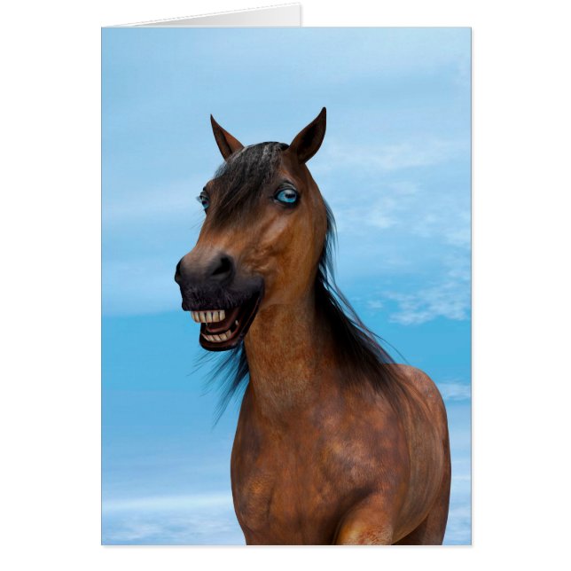 Caballo feliz (Frente)