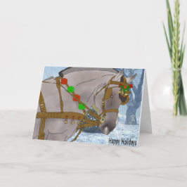 Caballo Fjord Noruego Navidad