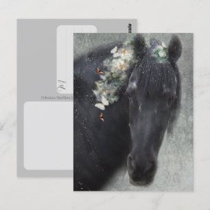 Caballo Frisón - Tarjeta postal