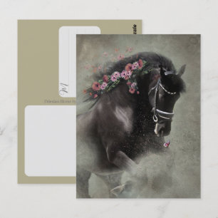 Caballo Frisón - Tarjeta postal