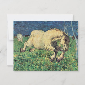 Caballo galopante de Giovanni Segantini, Arte Vint