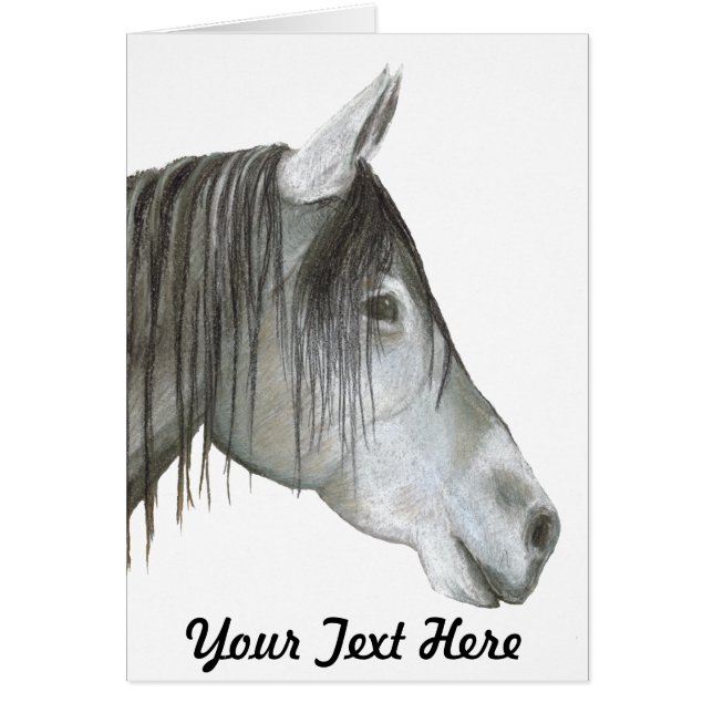 Caballo gris (Frente)