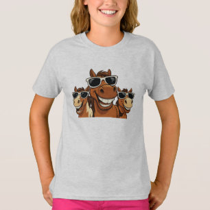 Caballo Guay con camiseta sombreada