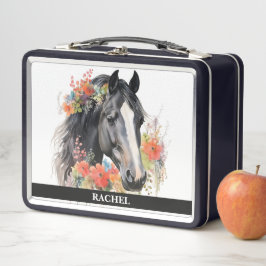 Caballo Hermoso con Flores
