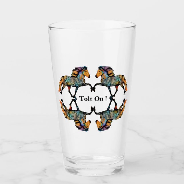 Caballo islandés de Pop Art  (Anverso)