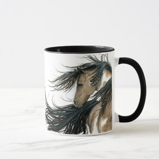 Caballo majestuoso por la taza de BiHrLe (Derecha)