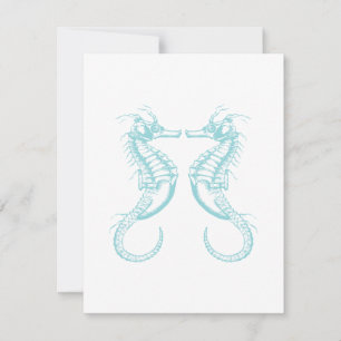 Caballo marino náutico vintage