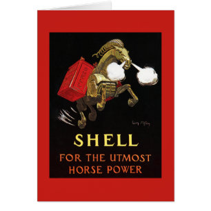 Caballo mecánico con Shell Oil