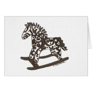 Caballo mecedora del diseñador