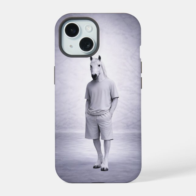 Caballo Mínimo con Ropa Moderna Casual (Reverso )