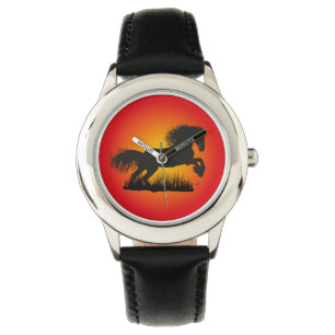Caballo - mustang reloj
